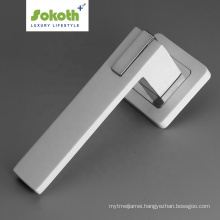 simple europe style aluminum alloy white modern door handle
